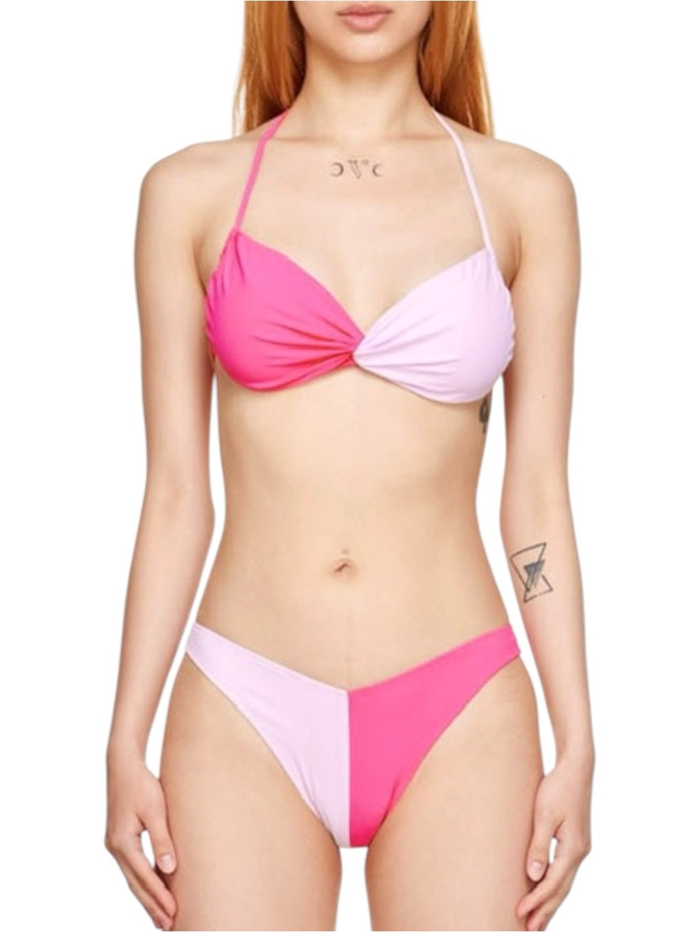 GIL RODRIGUEZ 2 Piece Pink Isla Margarita Bikini - Fuchsia & Pink Swim Set